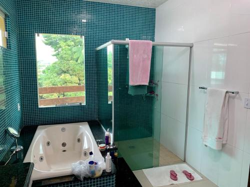 Phòng tắm tại Quiet Luxury, Luxo, Tranquilidade, Muito espaço, Natureza