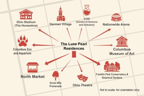 a diagram of the luce pearl restoration process at The Luxe Pearl Residences 870-5 in Columbus