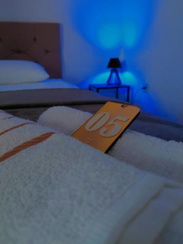 Cama o camas de una habitación en Seven Hotel
