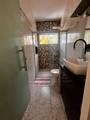 Ένα μπάνιο στο DomoBlua Casa Aconchegante