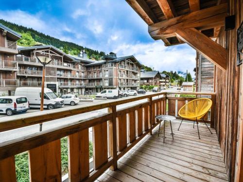 Appartement T2 au cœur des Gets, 4 pers, balcon, parking
