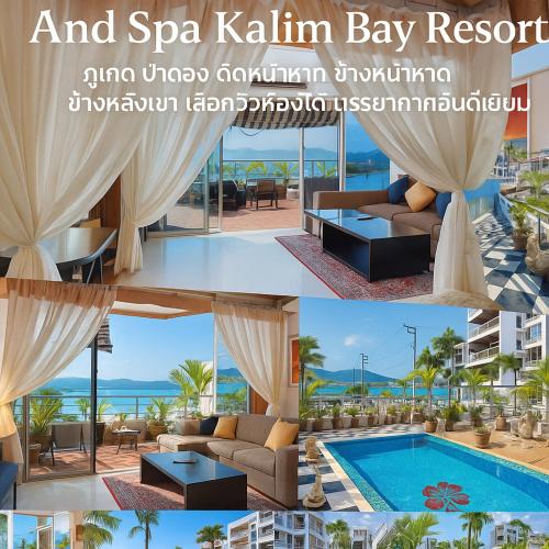a collage of photos of a swimming pool and spa khalil bay resort at Orchid Hotel and Spa Kalim Bay in Patong Beach