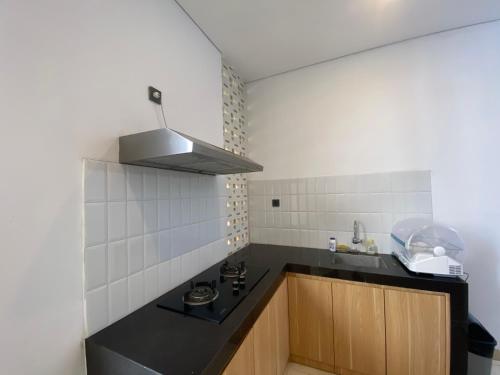 Η κουζίνα ή μικρή κουζίνα στο Modern Villa Cemagi