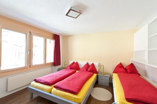 Postel nebo postele na pokoji v ubytování Pollux Family Apartment