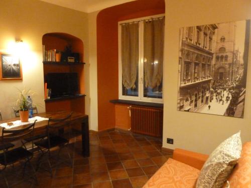 Χώρος καθιστικού στο Casa Orefici, 4 Apartments in front of Aquarium!