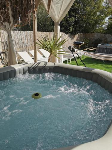 Villa d'Aqui, cosy, piscine, jacuzzi