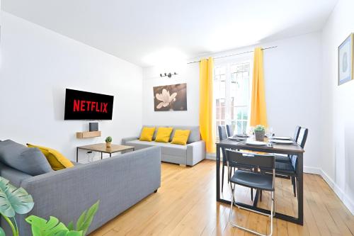 Near Eiffel Tower Luxurious 1 Bedroom Apartment with Free Netflix