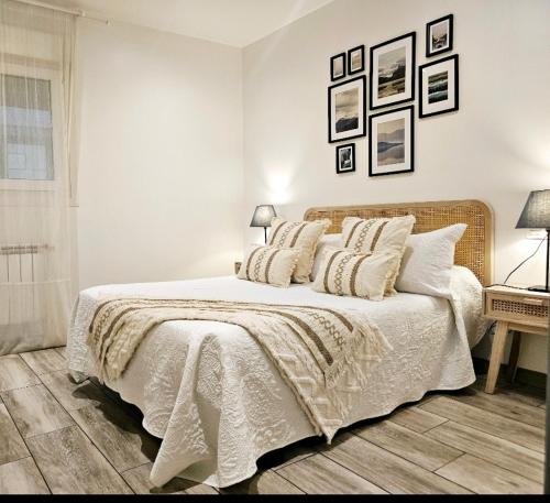 Ένα ή περισσότερα κρεβάτια σε δωμάτιο στο Apartamento La Plaza