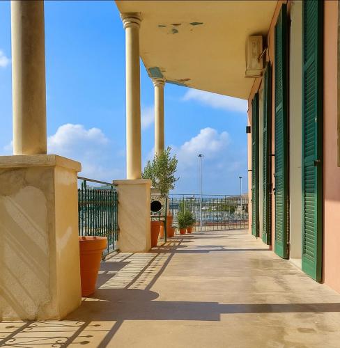 Balkón nebo terasa v ubytování HERITAGE HOUSE Pescara City Center