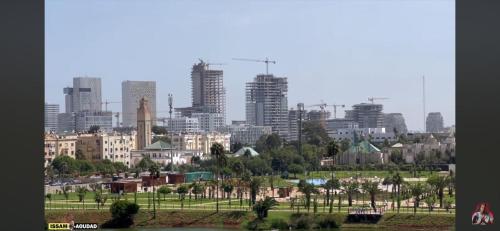 Vista general de Casablanca o vista desde el apartamento