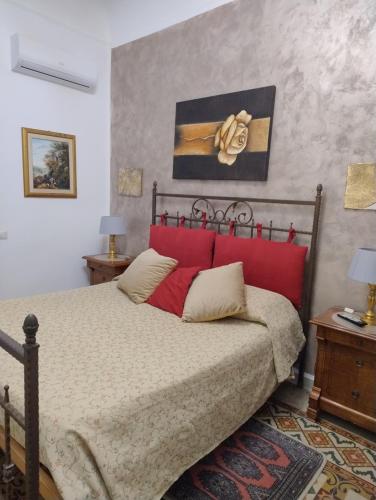 Ένα ή περισσότερα κρεβάτια σε δωμάτιο στο Adriana's home