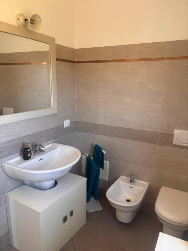 Et badeværelse på Casa Angela