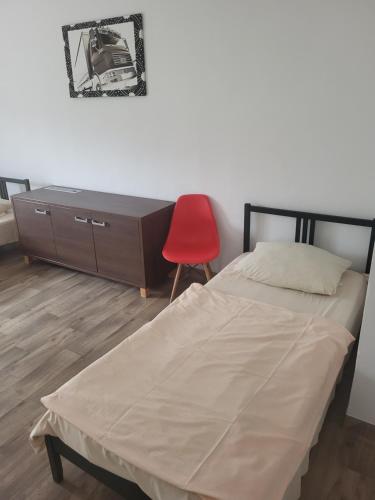 Katil atau katil-katil dalam bilik di Hostel J17