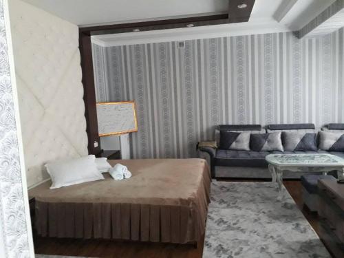 Χώρος καθιστικού στο Hotel Ayyub Sultan