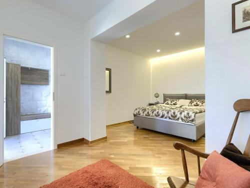 Ένα ή περισσότερα κρεβάτια σε δωμάτιο στο Punta 2