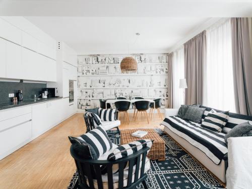 Un lugar para sentarse en My Home in Vienna - Smart Apartments - Landstraße