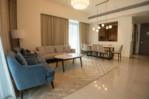 Address Beach Resort Residence Bahrainにあるシーティングエリア