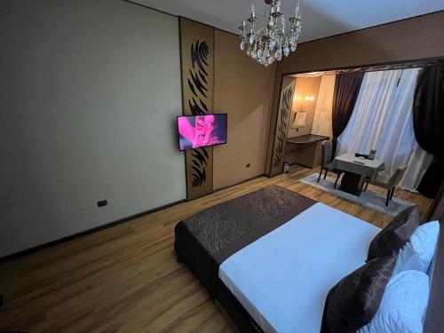 Bayil Breeze Hotel & Restaurantにあるベッド