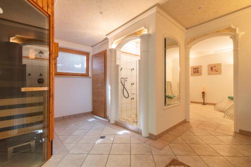 Koupelna v ubytování Valbella