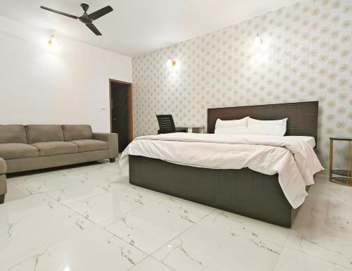 Posezení v ubytování A2 Villa by JMD - Peaceful Stay Near Expo Mart