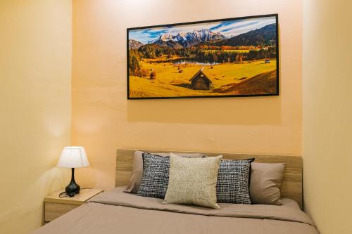 Postel nebo postele na pokoji v ubytování Supper Location City view 3Br 5CG