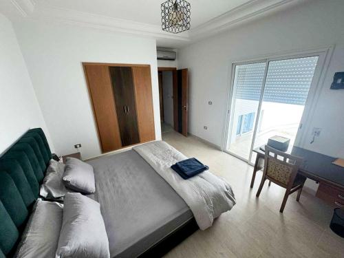 Postel nebo postele na pokoji v ubytování Luna Loft