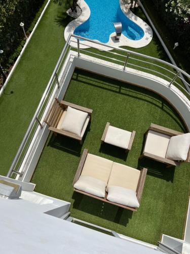 Πισίνα στο ή κοντά στο Villa Merdi