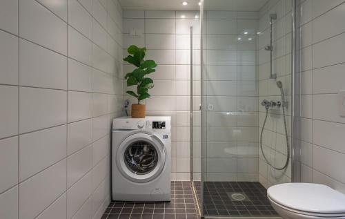 Ένα μπάνιο στο North Estate Elvegata - stunning view