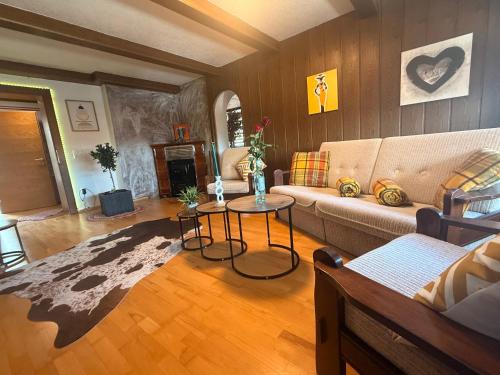 Rustica apartmensにあるシーティングエリア