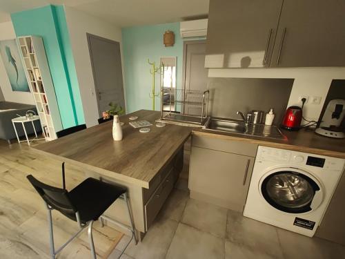 F2 de 50m2 climatisé au centre-ville