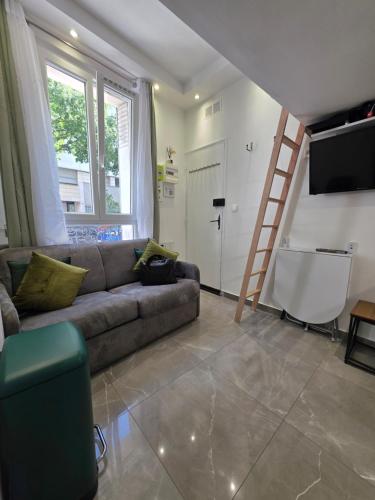 Studio cosy avec mezzanine