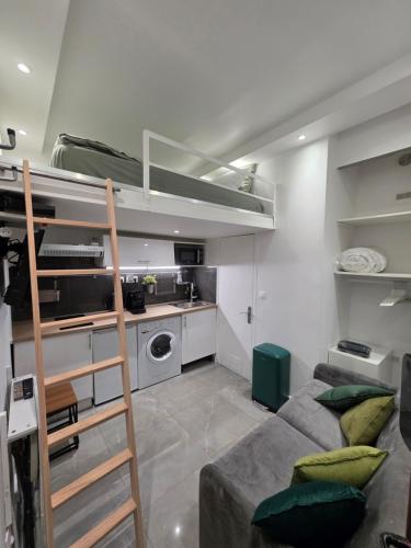 Studio cosy avec mezzanine