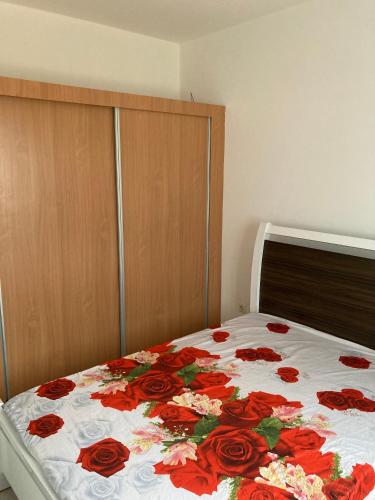 Postel nebo postele na pokoji v ubytování Prédio IFH Maio