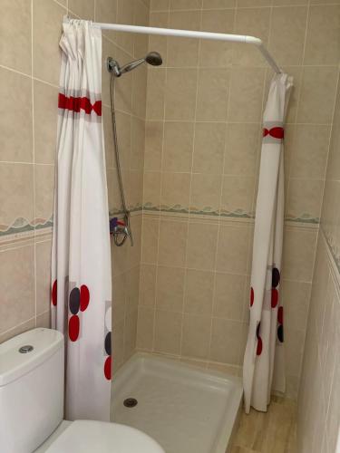 Ένα μπάνιο στο Apartamento Torres