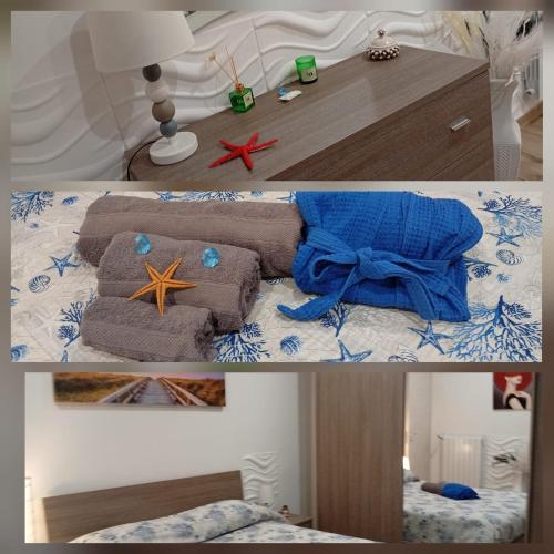 Ένα ή περισσότερα κρεβάτια σε δωμάτιο στο Trieste Apartment