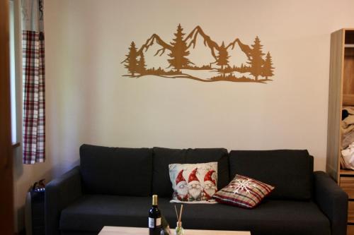 Posezení v ubytování Chalet dello gnomo
