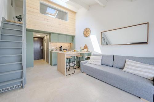 Eldhús eða eldhúskrókur á Duplex CAP SOLEIL
