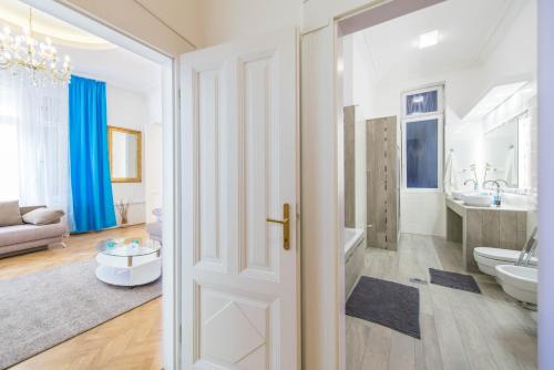 Kúpeľňa v ubytovaní Spirit Nádor Ter Apartment