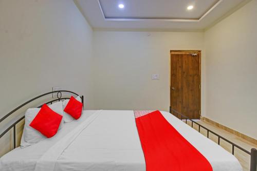 Katil atau katil-katil dalam bilik di HOTEL VANDANA