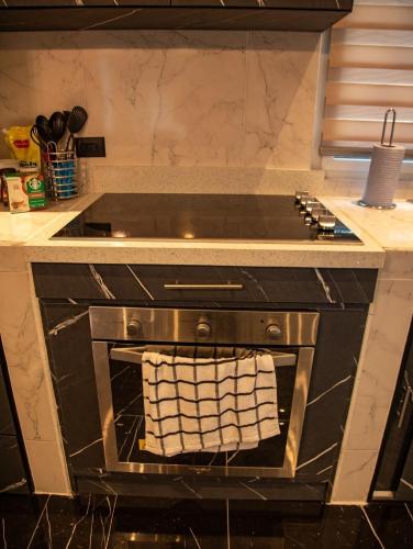 Dapur atau dapur kecil di Moderna Casa con piscina , jacuzzi y generador electrico