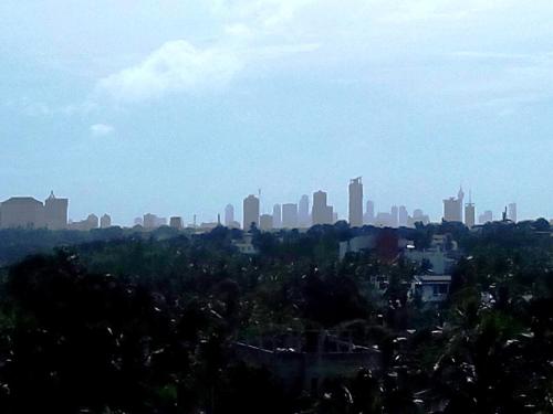 a view of a city with a city skyline at Mystical Rose in Malabe