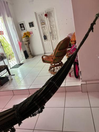 Χώρος καθιστικού στο Quarto Privativo em Casa - Arcoverde PE