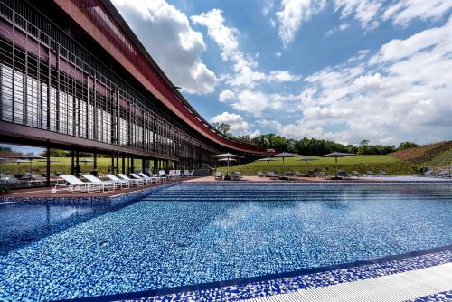 Poolen vid eller i närheten av Villaverde Hotel Spa&Golf Udine