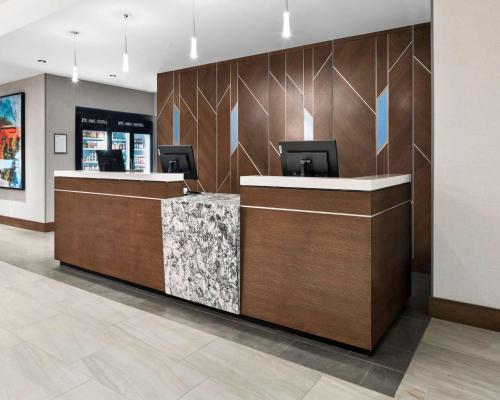 Ο χώρος του λόμπι ή της ρεσεψιόν στο Hyatt Place Allentown - Lehigh Valley