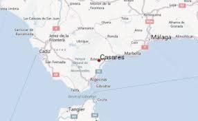 a map of the us virgin islands with aedes at Hotel Rural Casares in Casares