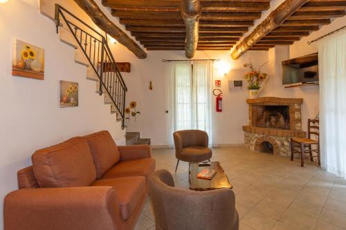 Χώρος καθιστικού στο Borgo San Carlo