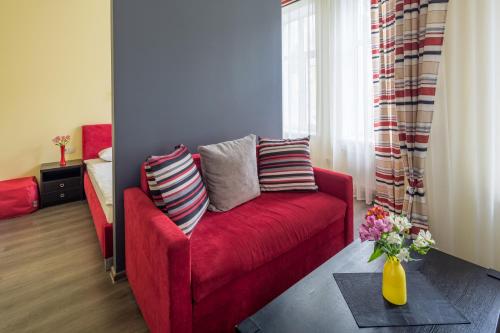 Posezení v ubytování Apartment Fedkovycha