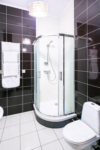 Koupelna v ubytování Apartment Fedkovycha