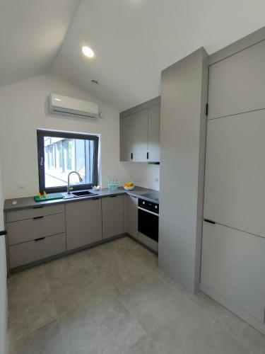 Η κουζίνα ή μικρή κουζίνα στο Apartamenty Monte Cassino