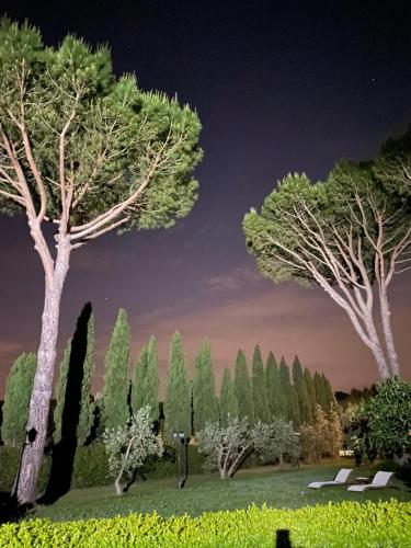 Taman di luar Podere il Mulino appartamento 2